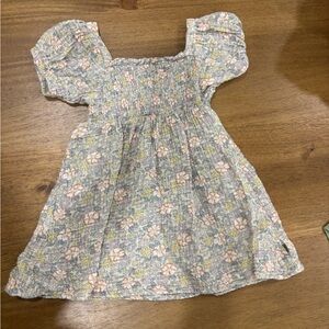 Modern Moments Smocked Toddler Puff Sleeve Floral Dress - 18M